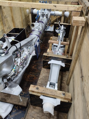 A320 Series Enhanced Landing Gear Component Set | P/N: LH MLG 201582001-030 RH MLG 201582002-030 NLG D23757500-9