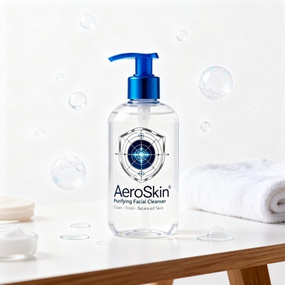 🌿 AeroSkin® Purifying Facial Cleanser