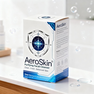 🌿 AeroSkin® Purifying Facial Cleanser
